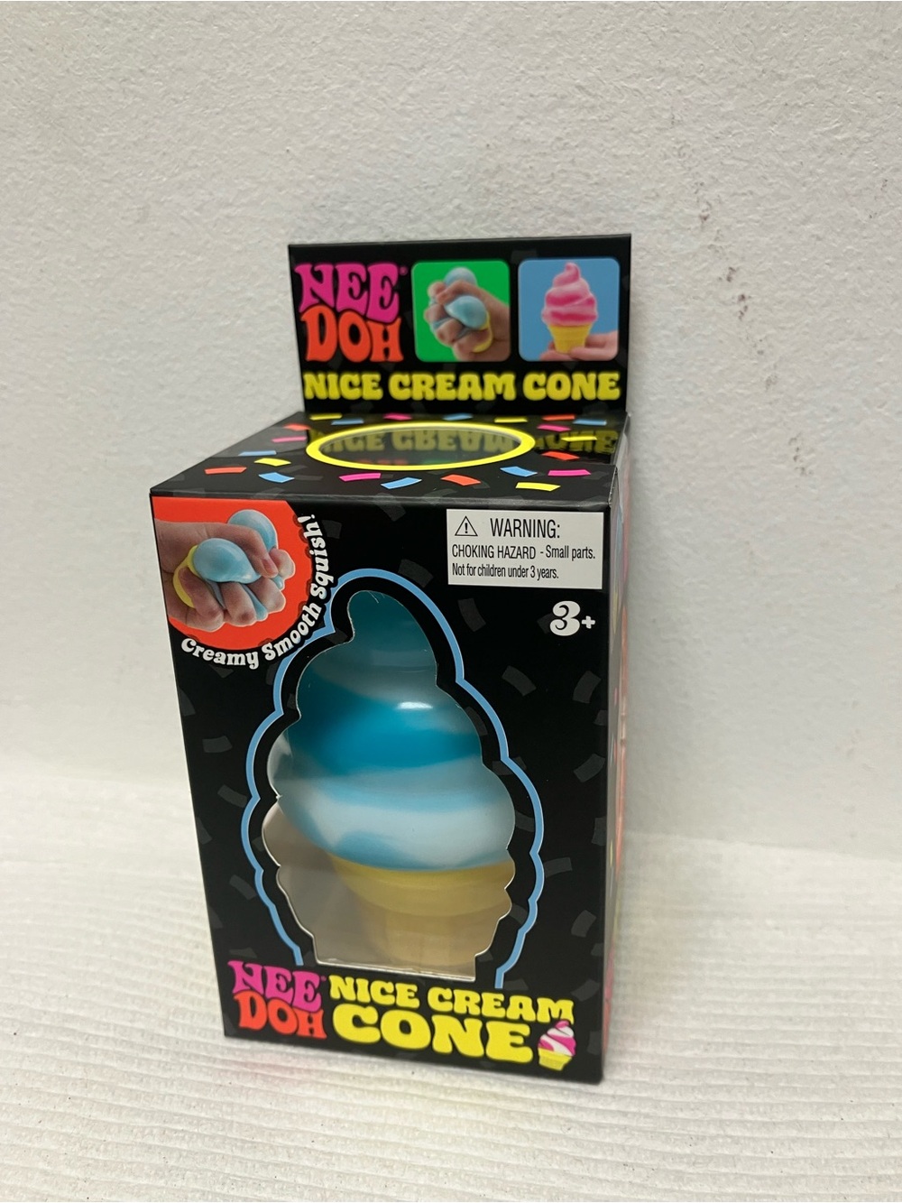 Nee Doh Blue Jellyfish and Ice Cream Cone Squishy Sensory Toy bundle - Picture 7 of 7